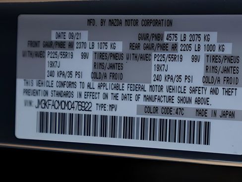 Used 2021 MAZDA CX-5 Carbon Edition image 28