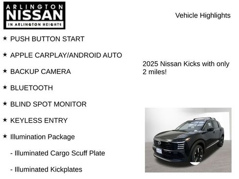 New 2025 Nissan Kicks SR w/ Illumination Package image 8