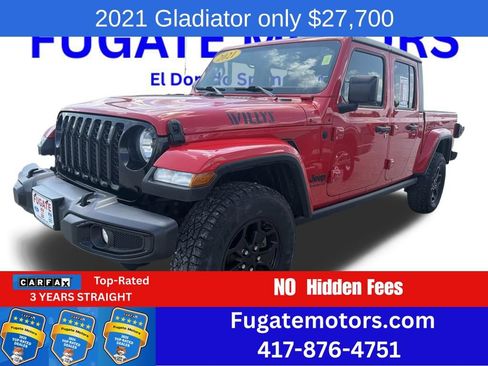 Used 2021 Jeep Gladiator Sport AWD/4WD image 1