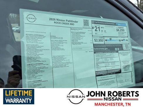 New 2026 Nissan Pathfinder Rock Creek image 19