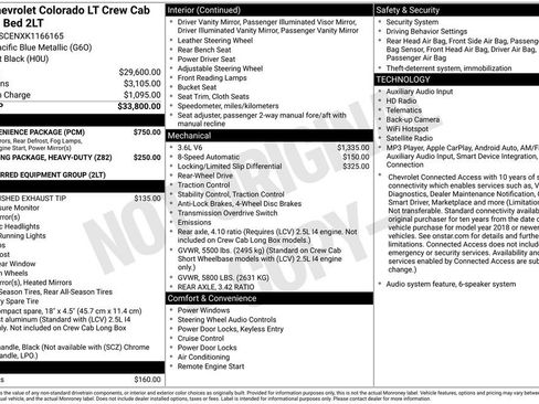 Used 2019 Chevrolet Colorado LT w/ LT Convenience Package RWD image 29