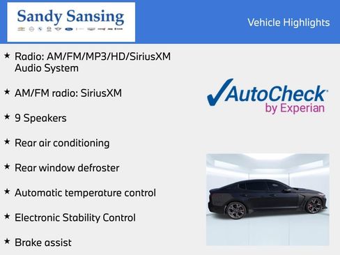 Used 2018 Kia Stinger GT RWD image 7