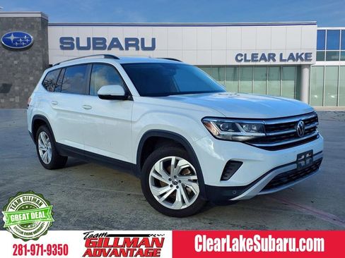 Used 2021 Volkswagen Atlas SE image 1