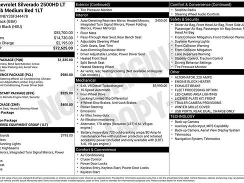 Used 2025 Chevrolet Silverado 2500 LT w/ Safety Package AWD/4WD image 57
