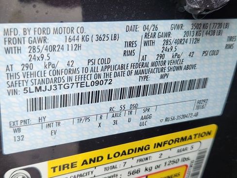 New 2026 Lincoln Navigator L Black Label AWD/4WD image 24