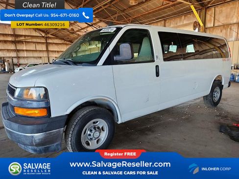 Used 2017 Chevrolet Express 3500 LT w/ LT Preferred Equipment Group image 1