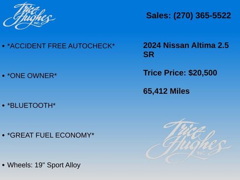 Used 2024 Nissan Altima 2.5 SR FWD image 7
