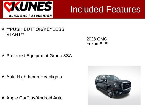 Used 2023 GMC Yukon SLE image 3