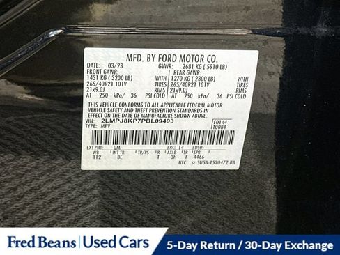 Certified 2023 Lincoln Nautilus Reserve w/ Equipment Group 202A AWD/4WD image 41
