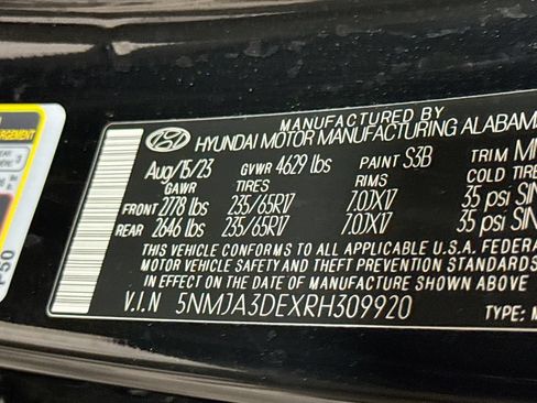 Certified 2024 Hyundai Tucson SE FWD image 34