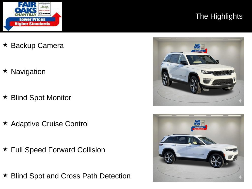 Used 2023 Jeep Grand Cherokee Limited AWD/4WD image 2