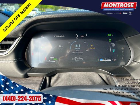 New 2025 Jeep Grand Cherokee Limited 4xe AWD/4WD image 15