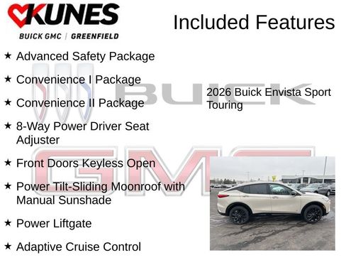 New 2026 Buick Envista Sport Touring w/ Studio Series image 3