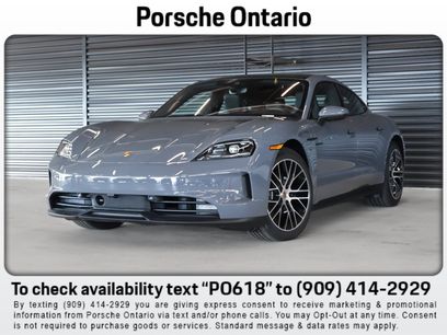 New 2026 Porsche Taycan