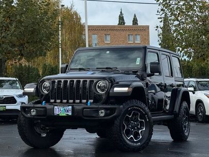 Used 2023 Jeep Wrangler Unlimited Rubicon 4xe w/ Steel Bumper Group