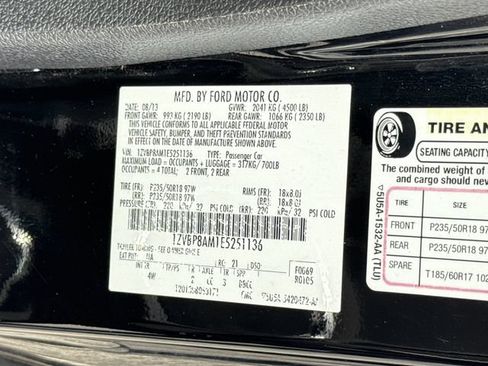 Used 2014 Ford Mustang Premium w/ Equipment Group 202A RWD image 44