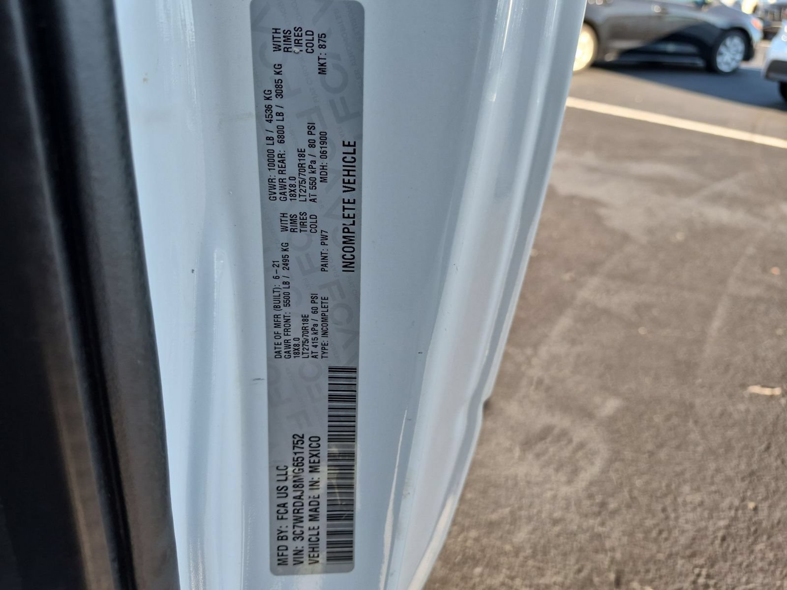 Used 2021 RAM 3500 Tradesman AWD/4WD image 18