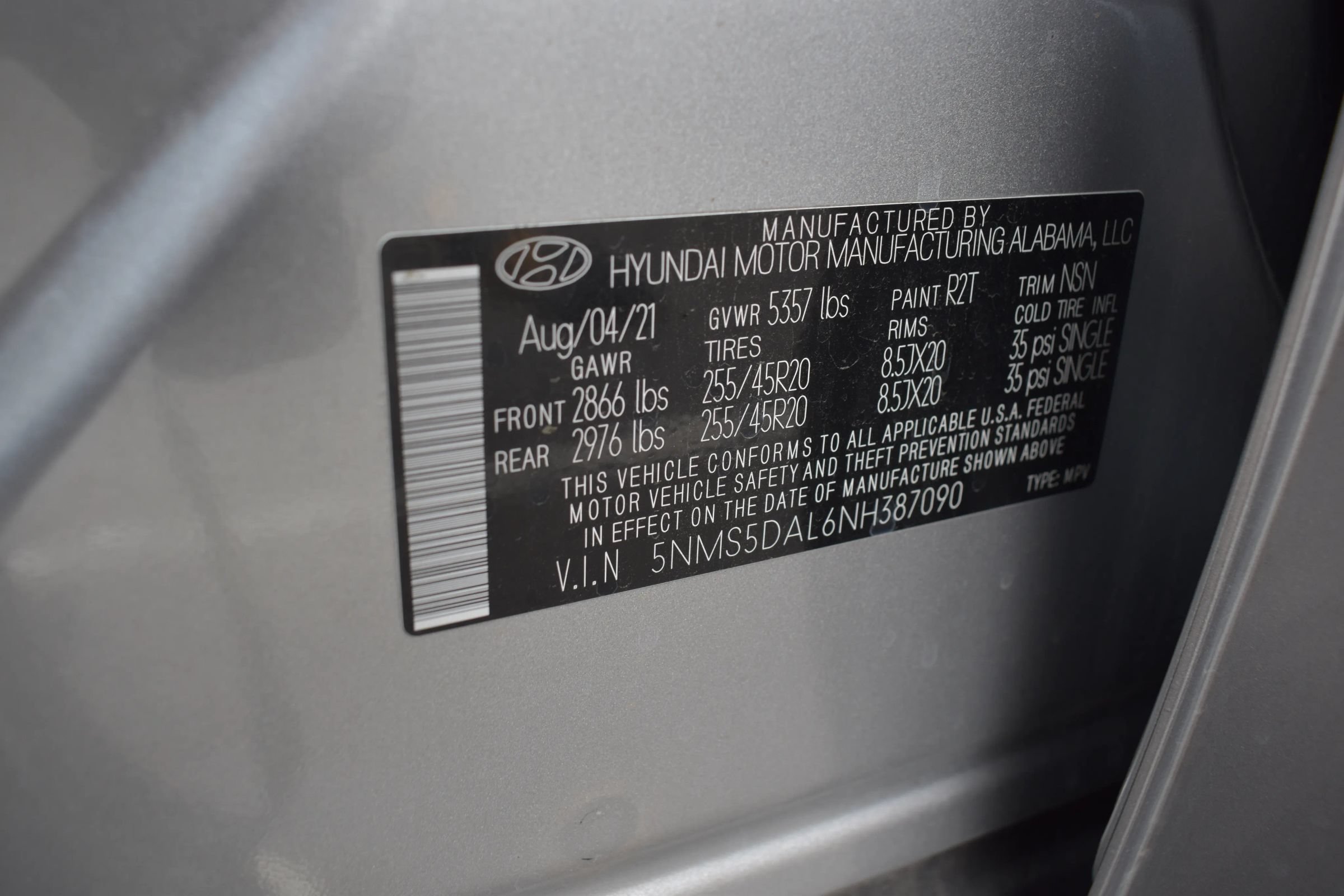 Used 2022 Hyundai Santa Fe Calligraphy w/ Cargo Package AWD/4WD image 37