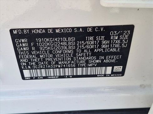 Used 2023 Honda HR-V LX image 22