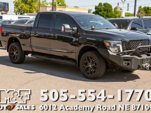 Used 2019 Nissan Titan SL w/ Midnight Edition AWD/4WD image 1