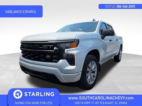 Used 2022 Chevrolet Silverado 1500 Custom RWD image 1