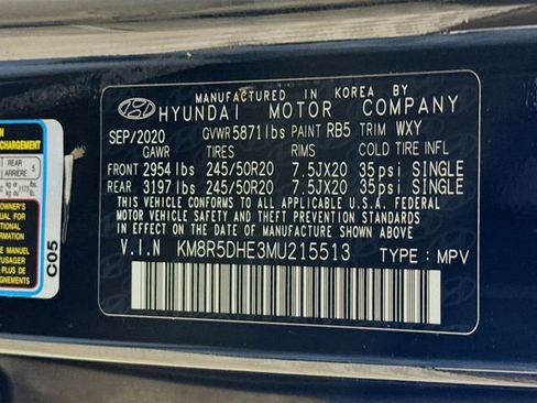 Used 2021 Hyundai Palisade Limited w/ Cargo Package image 34