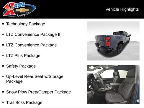 New 2026 Chevrolet Silverado 2500 LTZ w/ LTZ Plus Package image 3