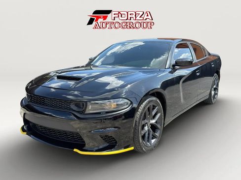 Used 2022 Dodge Charger SXT w/ Blacktop Package RWD image 3