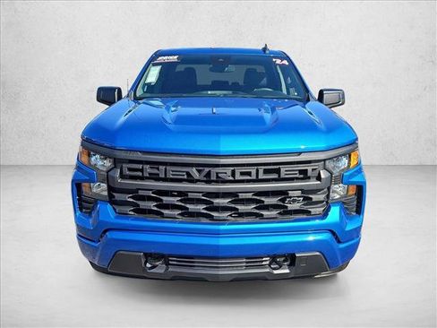 Used 2024 Chevrolet Silverado 1500 Custom w/ LPO, Dark Essentials Package RWD image 2