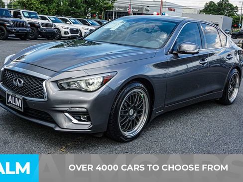 Used 2023 INFINITI Q50 Luxe w/ Cargo Package RWD image 2