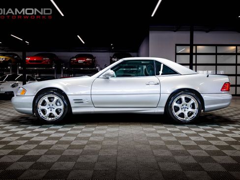 Used 2002 Mercedes-Benz SL 500 Silver Arrow image 10