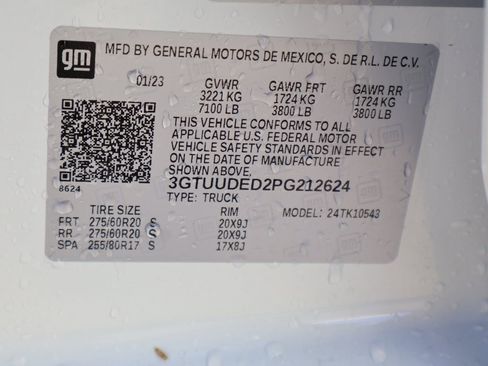 Certified 2023 GMC Sierra 1500 SLT w/ SLT Premium Package image 55