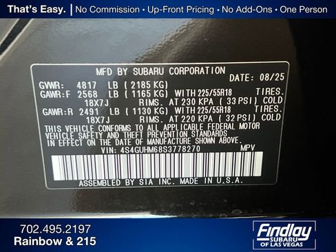 New 2025 Subaru Crosstrek 2.5i Limited w/ Crosstrek Mirror Package image 33