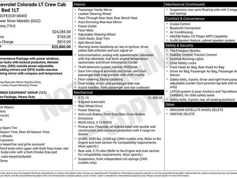 Used 2012 Chevrolet Colorado LT RWD image 3