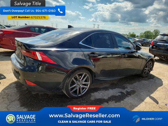 Used 2014 Lexus IS 250 w/ F-Sport Package RWD image 4