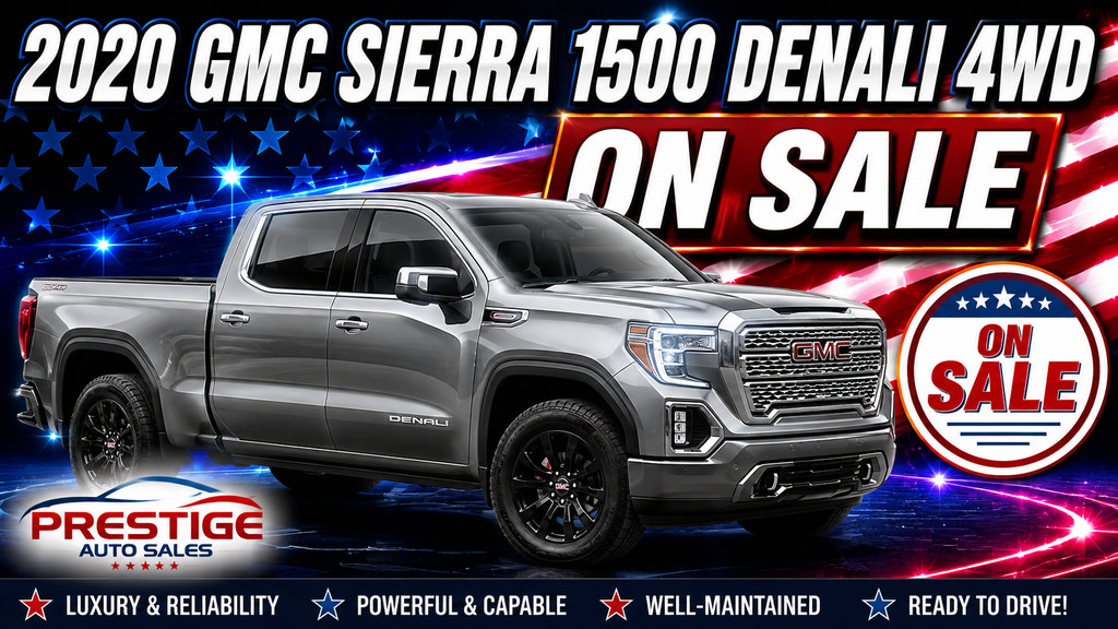 Used 2020 GMC Sierra 1500 Denali w/ Denali Ultimate Package AWD/4WD image 1
