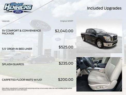 Used 2017 Nissan Titan SV RWD image 7