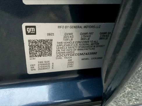 Used 2021 Chevrolet Silverado 1500 LTZ image 61