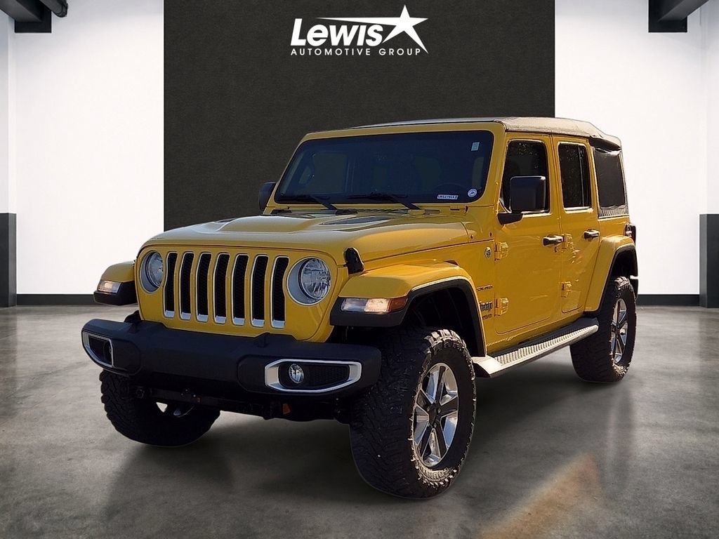 Used 2020 Jeep Wrangler Unlimited Sahara AWD/4WD image 1