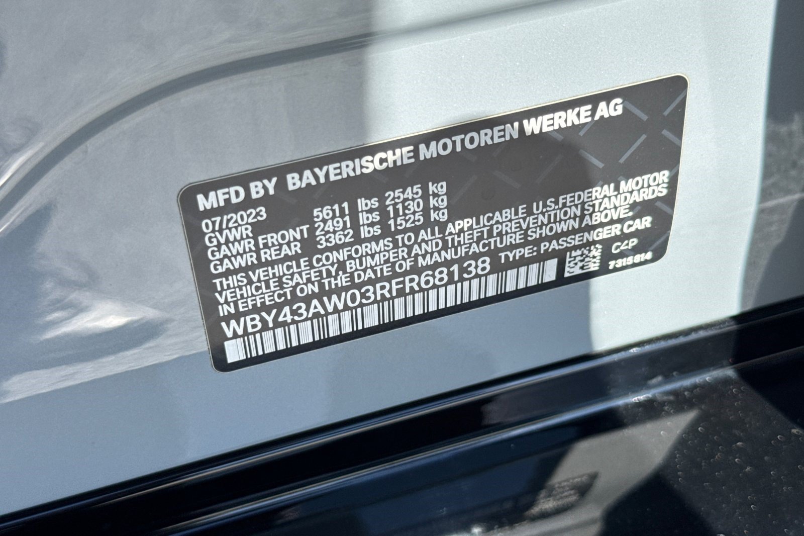 Certified 2024 BMW i4 eDrive35 w/ M Sport Package RWD image 40