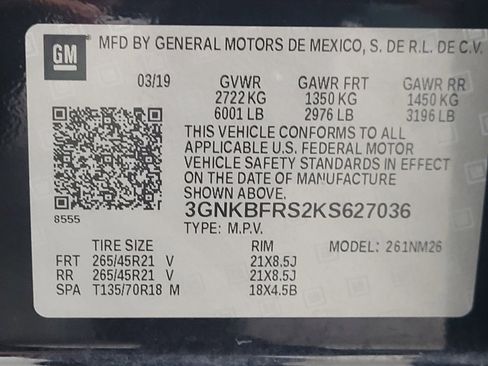 Used 2019 Chevrolet Blazer Premier w/ Sun and Wheels Package image 33