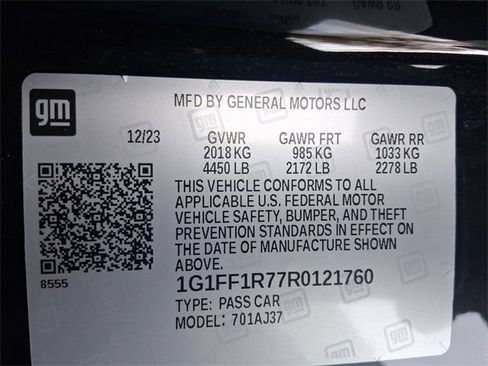 Used 2024 Chevrolet Camaro LT w/ RS Package image 18