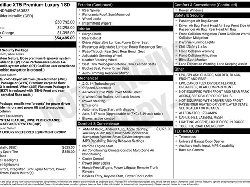 Certified 2022 Cadillac XT5 Premium Luxury image 11