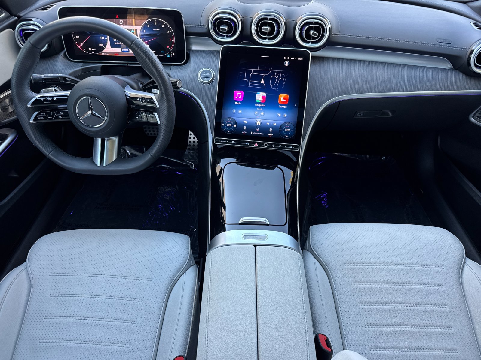 Certified 2025 Mercedes-Benz C 300 Sedan w/ AMG Line w/ Night Package image 13
