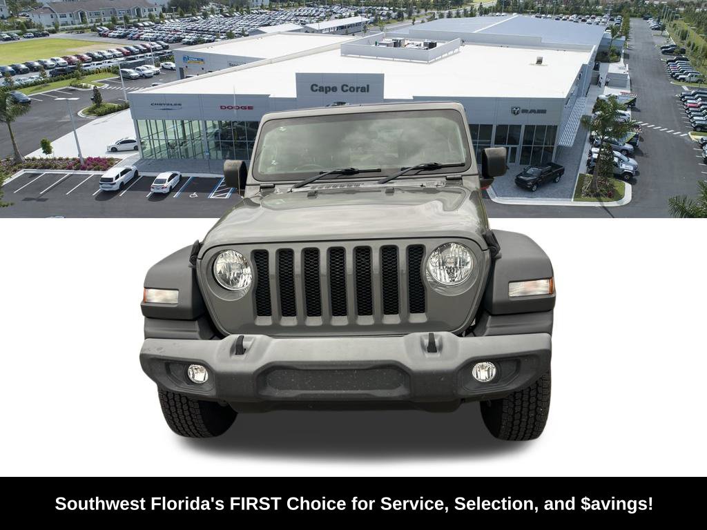 Used 2021 Jeep Wrangler Unlimited Sport w/ Cold Weather Group AWD/4WD image 2