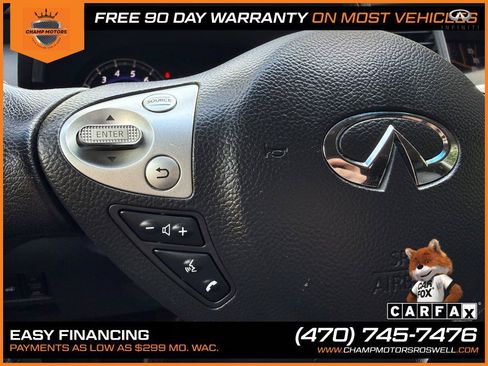 Used 2016 INFINITI QX70 AWD w/ Premium Package image 19
