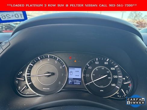 Used 2017 Nissan Armada Platinum w/ Captain Seat Package image 8
