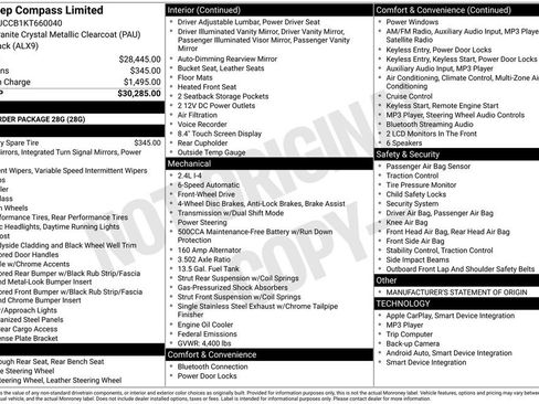 Used 2019 Jeep Compass Limited image 33