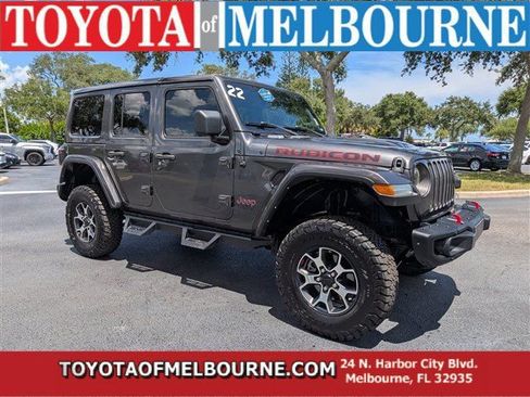 Used 2022 Jeep Wrangler Unlimited Rubicon w/ Steel Bumper Group AWD/4WD image 1