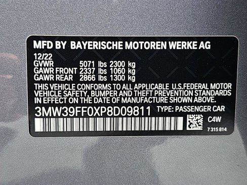 Certified 2023 BMW 330e w/ M Sport Package image 35